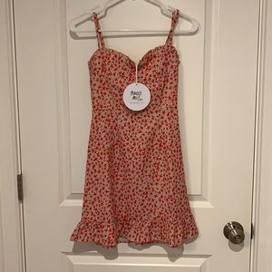 Princess Polly floral Deniz mini dress